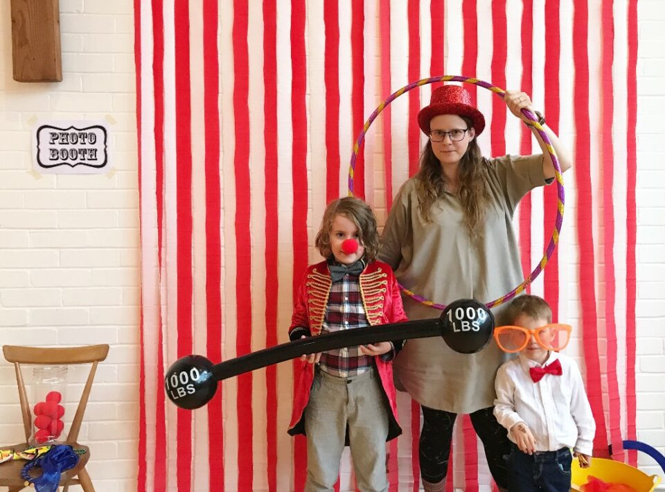 8 year old birthday party ideas - circus party