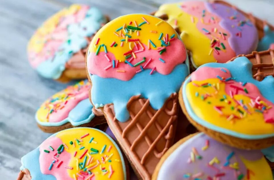 8 year old birthday party ideas - cookies