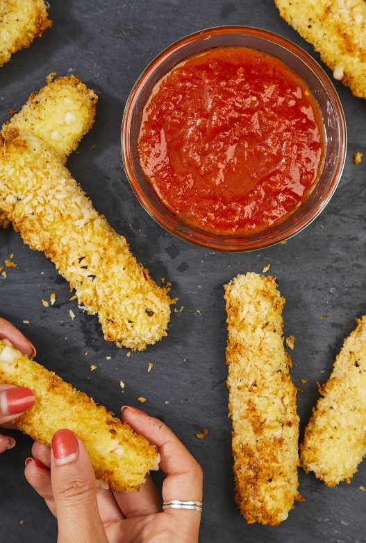 8 year old birthday party ideas - mozzarella sticks