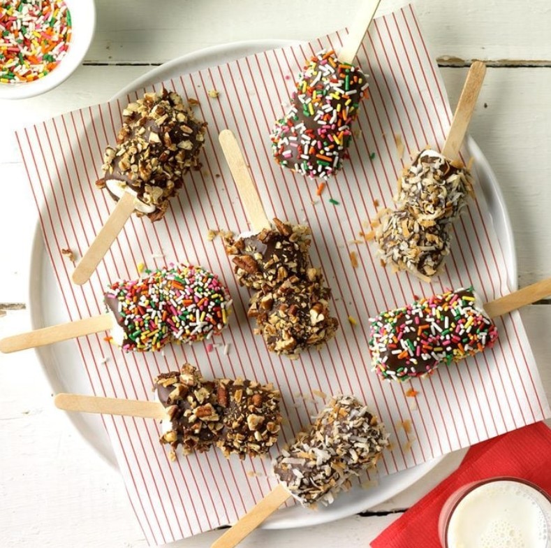 8 year old birthday party ideas - marshmallow pops