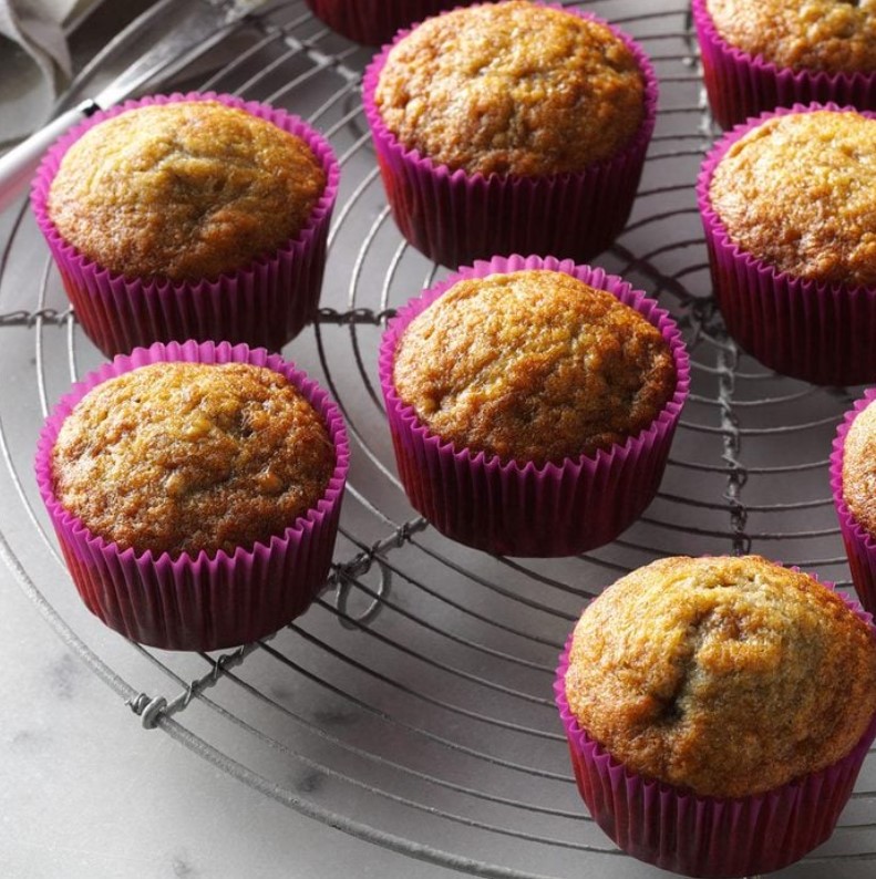 8 year old birthday party ideas - banana muffins
