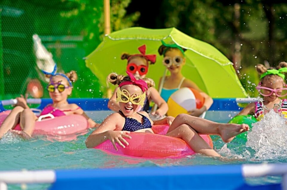 8 year old birthday party ideas - pool party