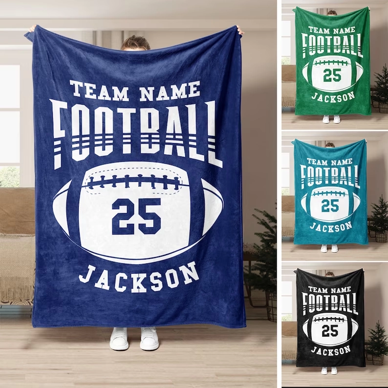Customized Fleece Throw Blanket