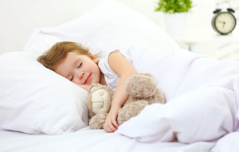 Make sure your child's bed is comfortable and dry