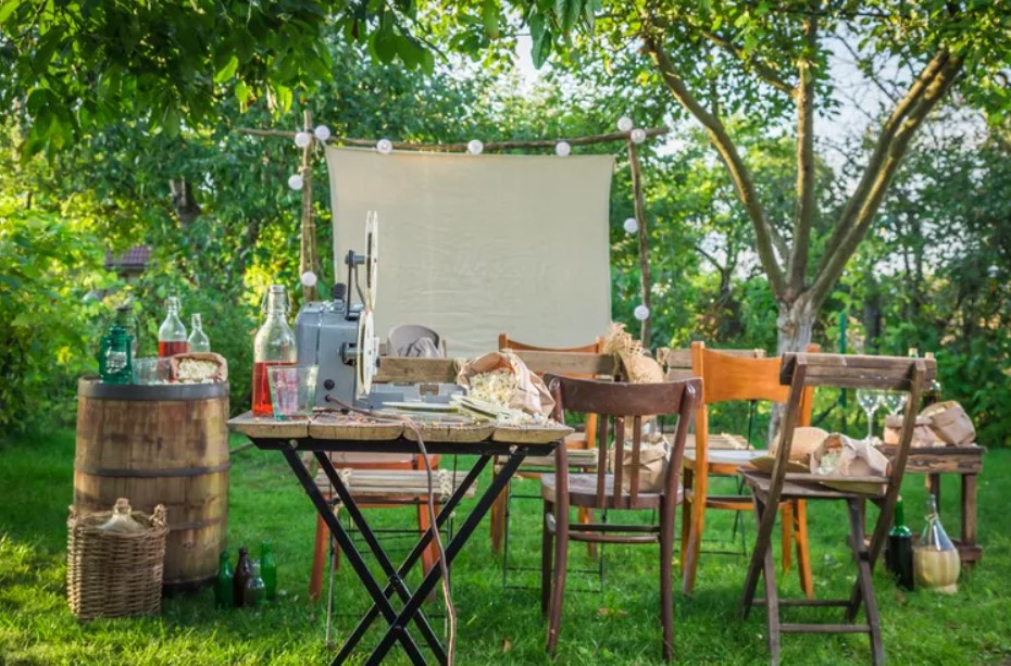 Outdoor Movie Night Party