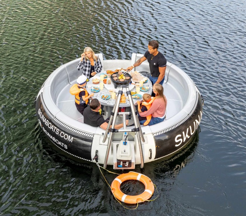 Floating Hot Tub Party