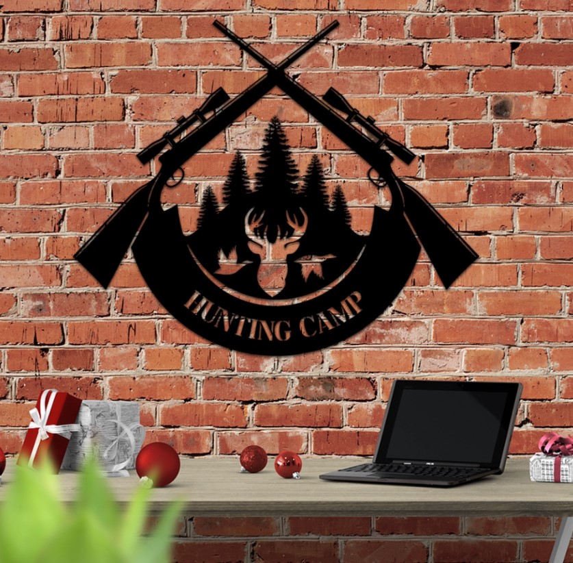 Hunting Decor Custom Metal Sign