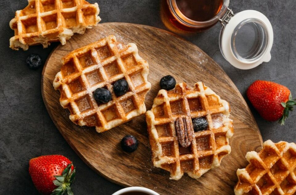 birthday party ideas for 13 year olds - waffle party