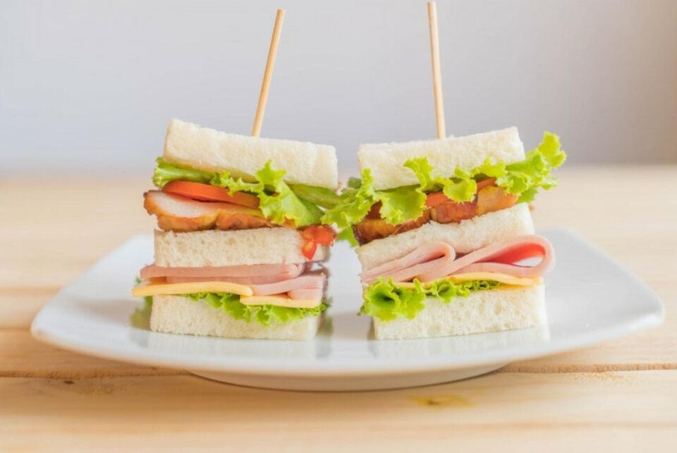 birthday party ideas for 13 year olds - mini sandwiches