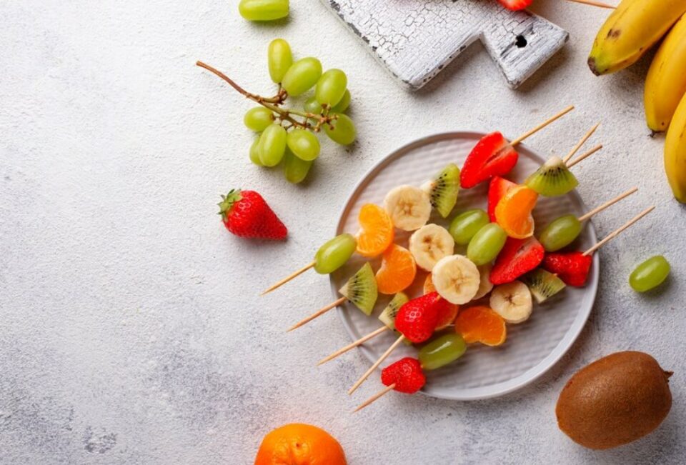 birthday party ideas for 13 year olds - fruit skewers