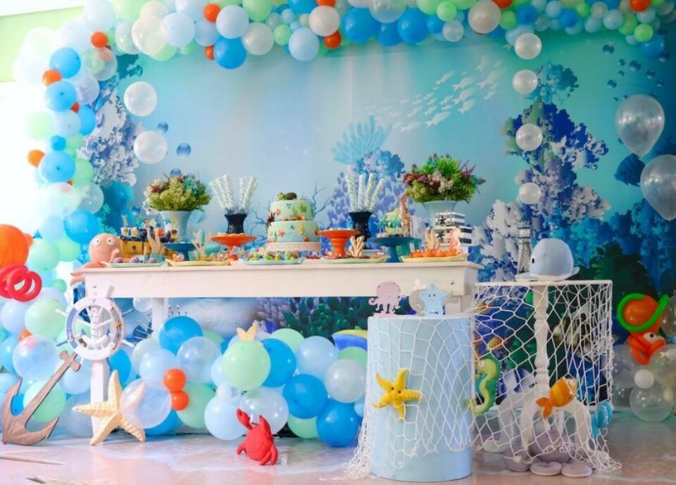 birthday party ideas for 13 year olds - Under the sea theme