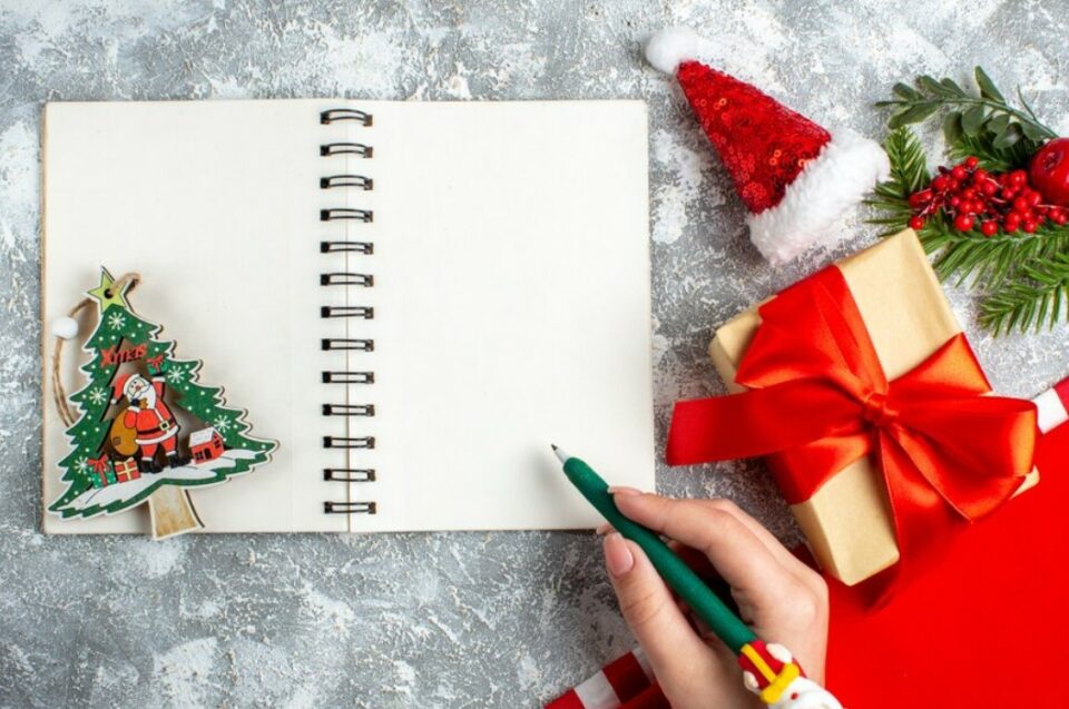 christmas to do checklist - make a christmas plan