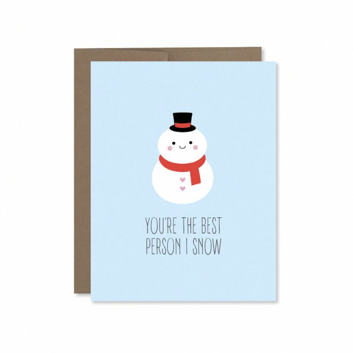 Snowman Card