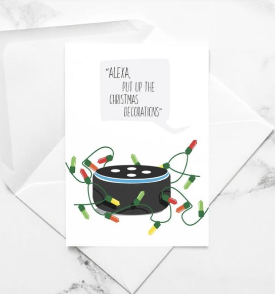 Alexa Christmas Card