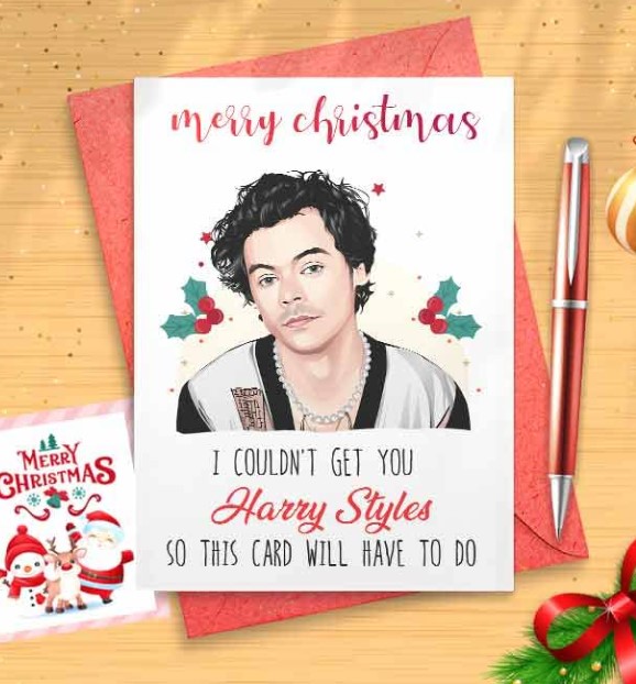 Harry Styles Card