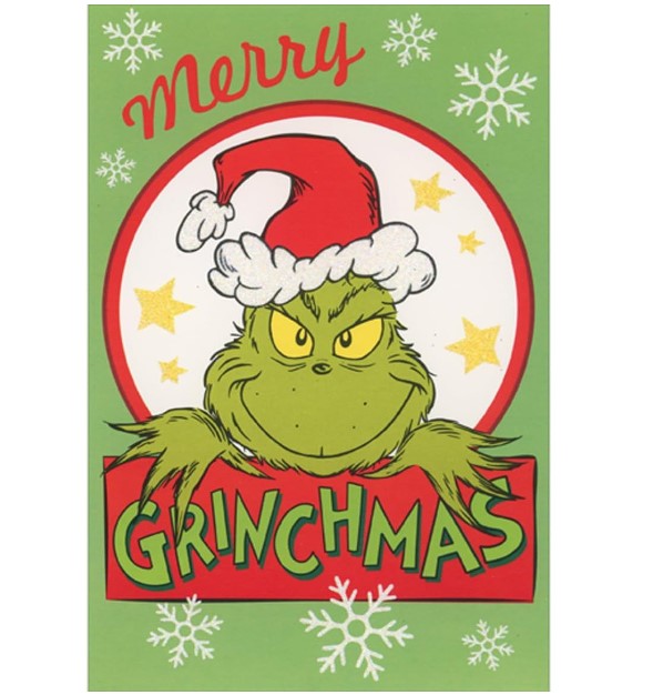 Merry Grinchmas Card