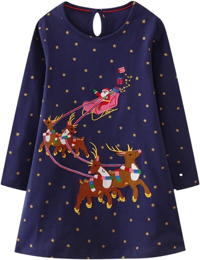 Christmas Casual Tunic Playwear Shirt