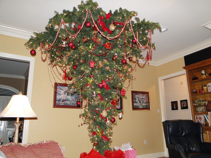 Upside-down Christmas Tree