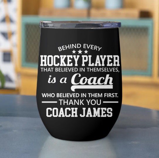 Hockey Mom Tumbler Black - GoodThings