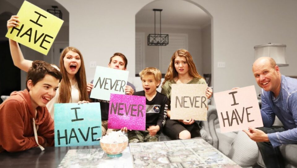 birthday party games - never have i ever