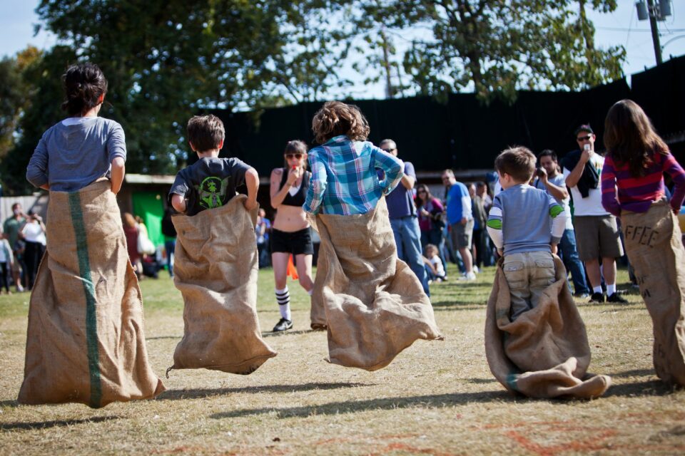 Potato Sack Races