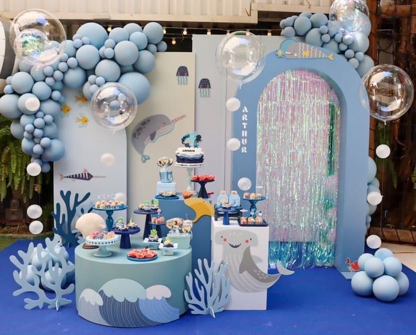 Under The Sea-Themed Birthday Party