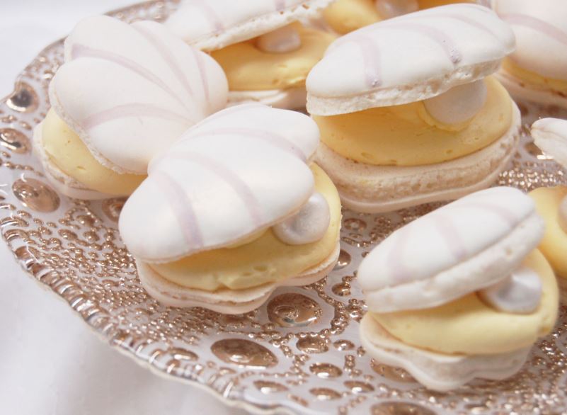 Clam Macarons