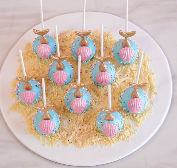 Mermaid Cake Pops