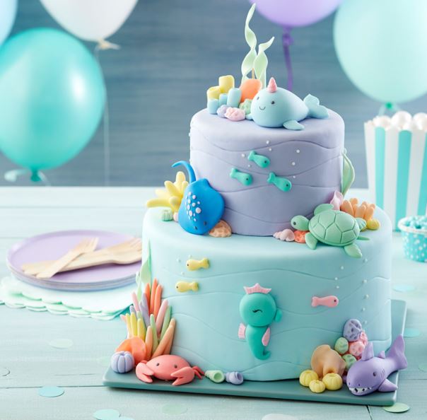 Under the Sea/ Mermaid Birthday Party Ideas, Photo 4 of 30