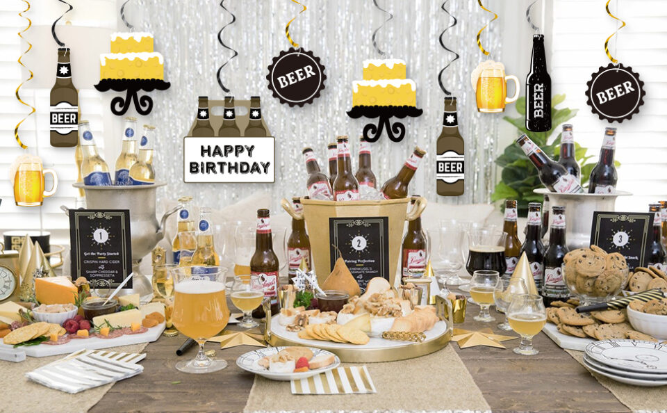 brewery party 50th birthday party ideas