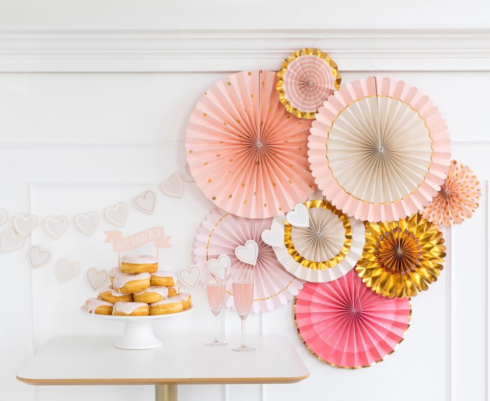 paper fan decorations