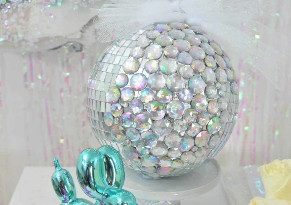 disco ball birthday decoration ideas