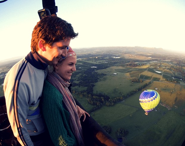 Hot Air Balloon Ride for Couple