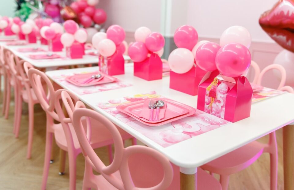 Barbie tea party