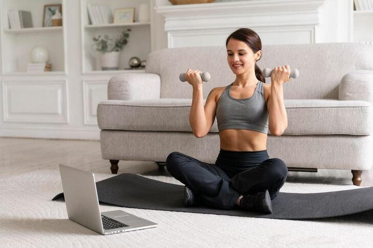 anti valentines day activities - online workout class