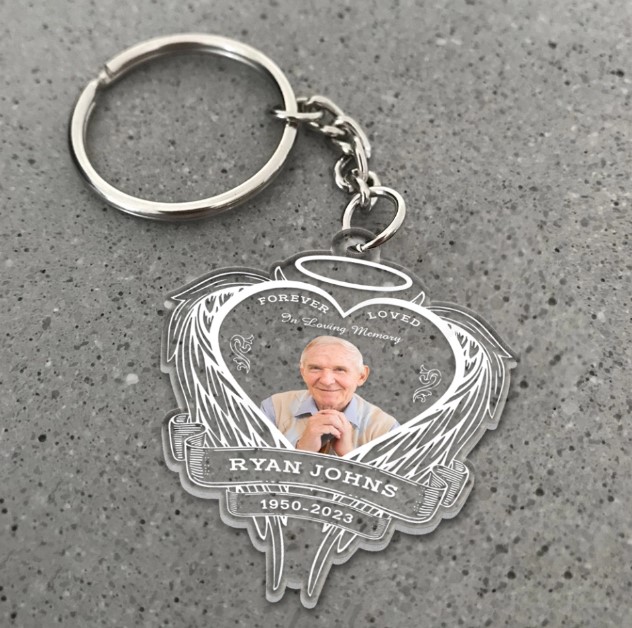 In Loving Memory Acrylic Keychain