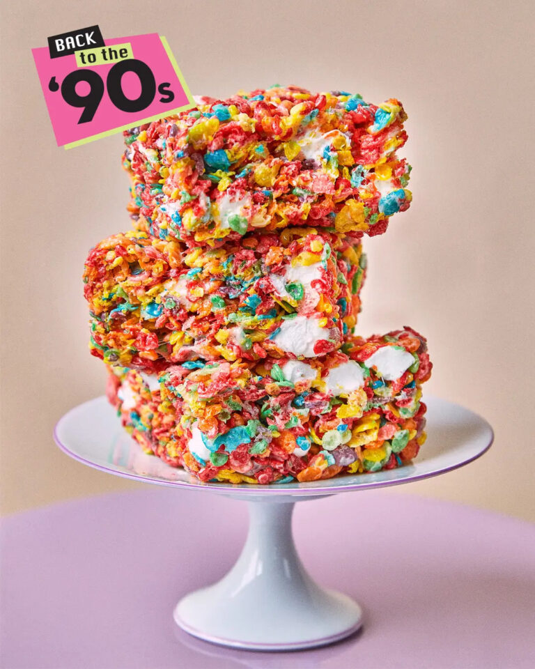 fruity pebbles 90s themed birthday party