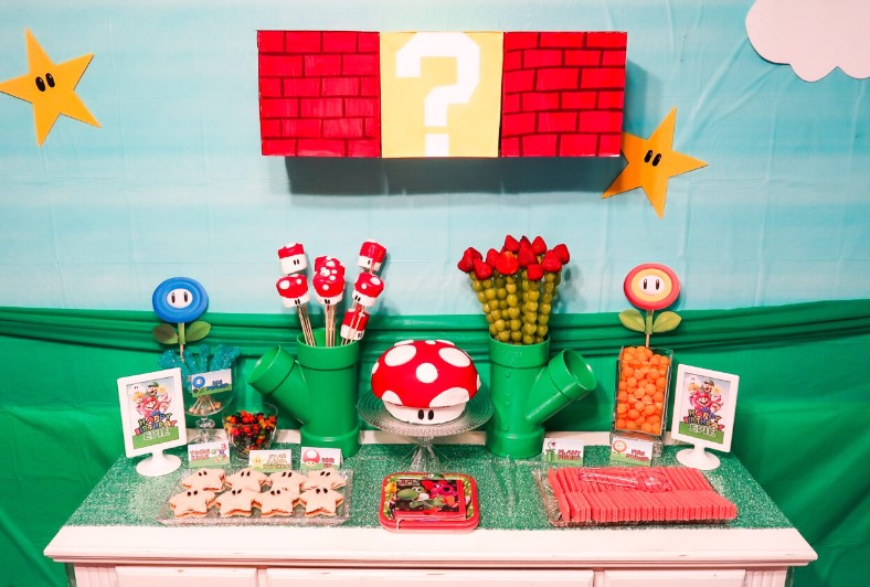 Super Mario birthday party