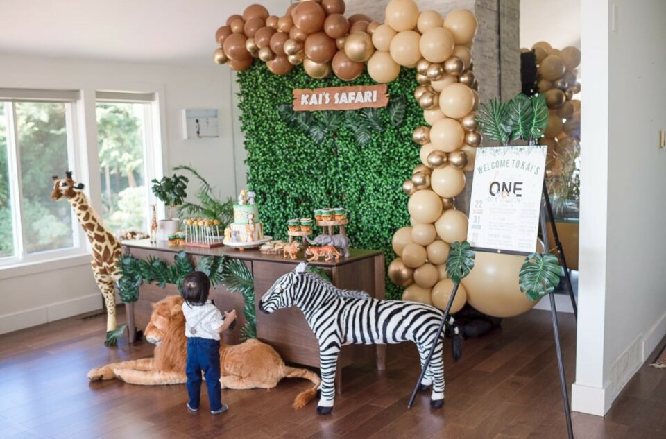 Safari birthday party