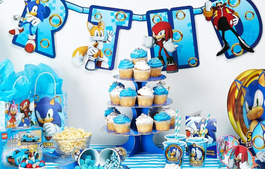 Sonic birthday party