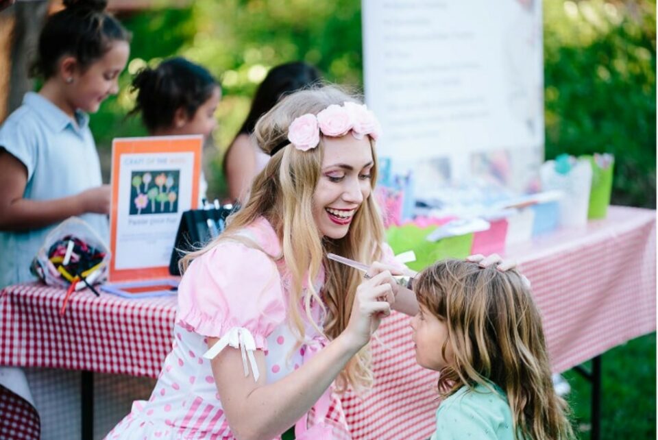 Face painting fiesta