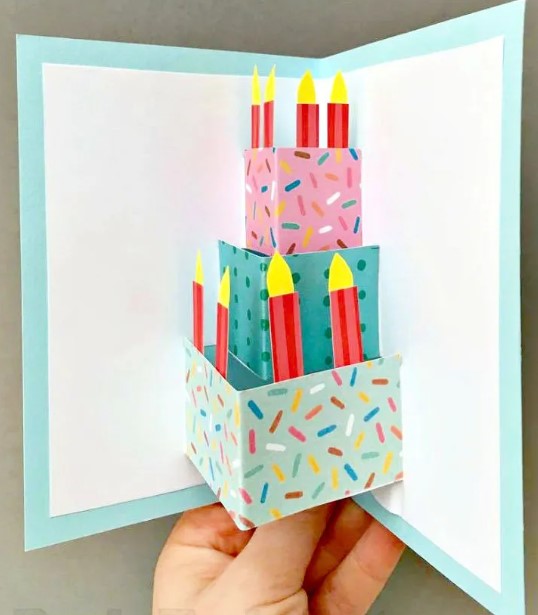 Collage birthday card