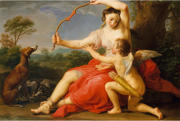 Cupid was originally a deity in Greek mythology