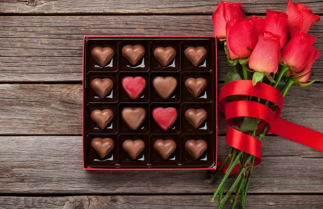 Valentine's Day chocolate