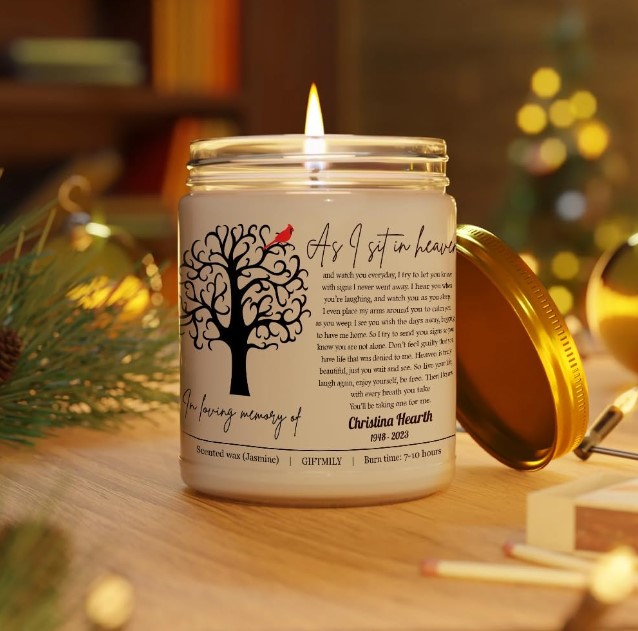 Personalized Names Candle