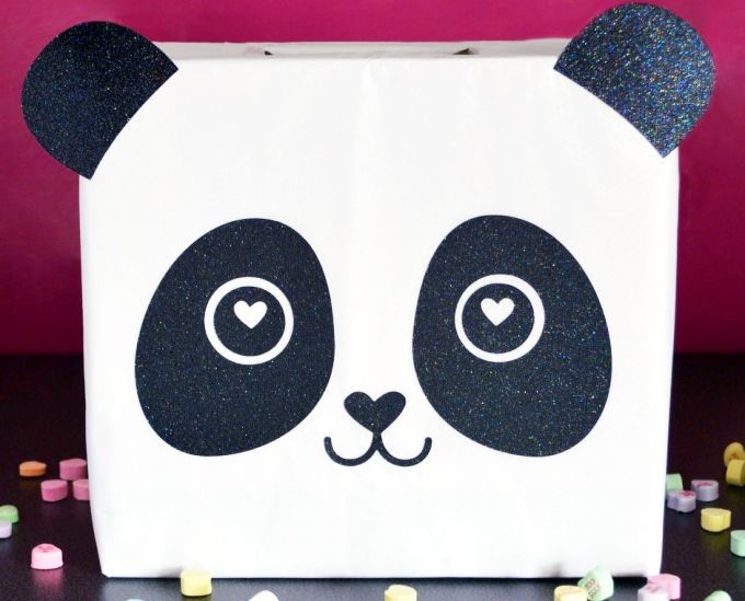 DIY Valentine's Day Box Ideas panda