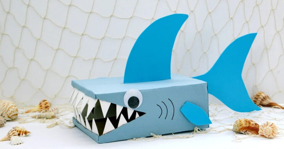 Shark Valentine box