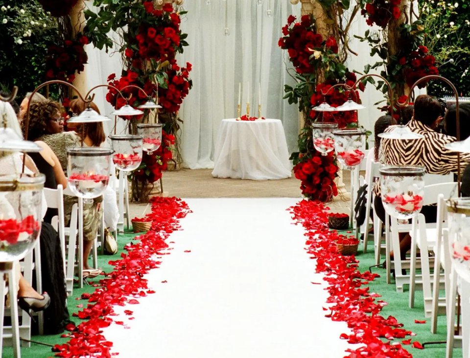 Valentine's Day Wedding Decor