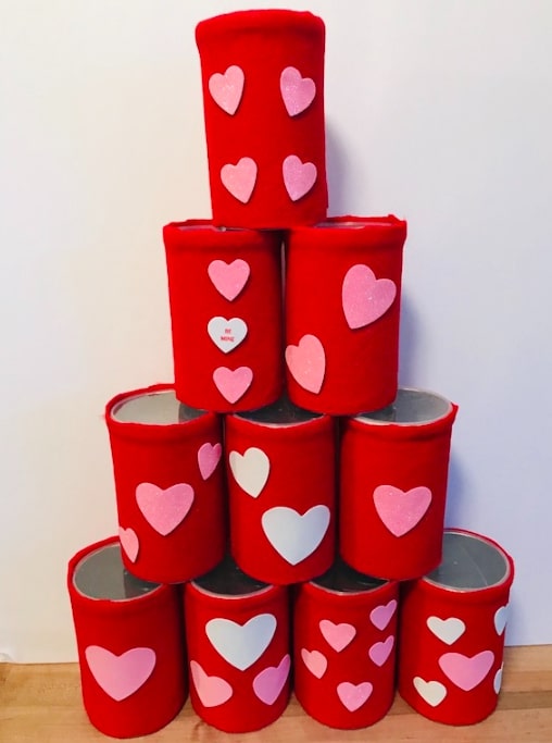 valentines day games for kids - valentine's day bowling