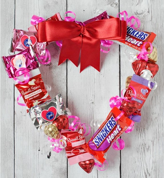 diy valentines wreaths